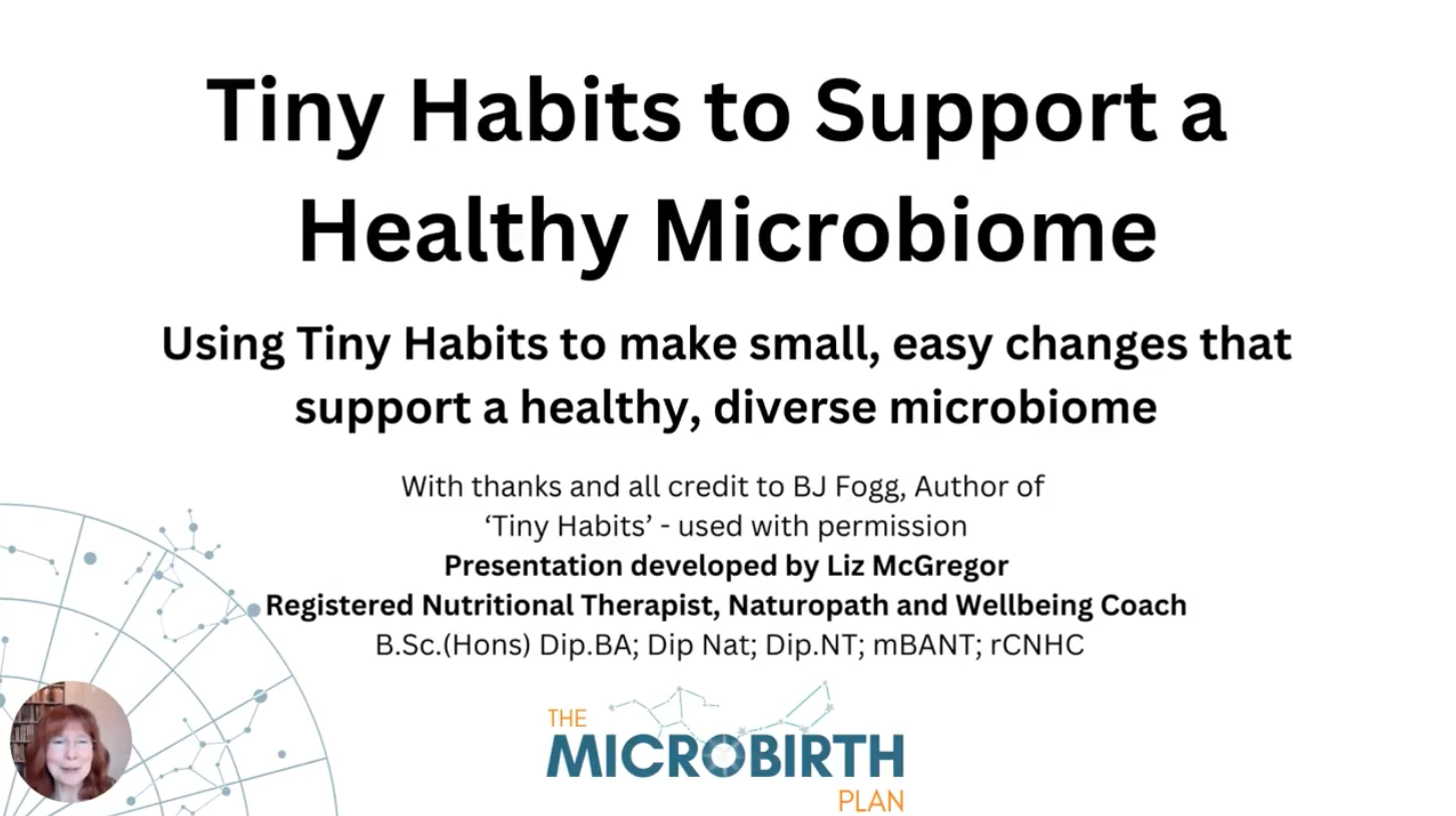 Tiny Habits to Support a Healthy Microbiome